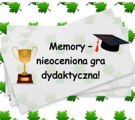 "Memory" - nieoceniona gra dydaktyczna!